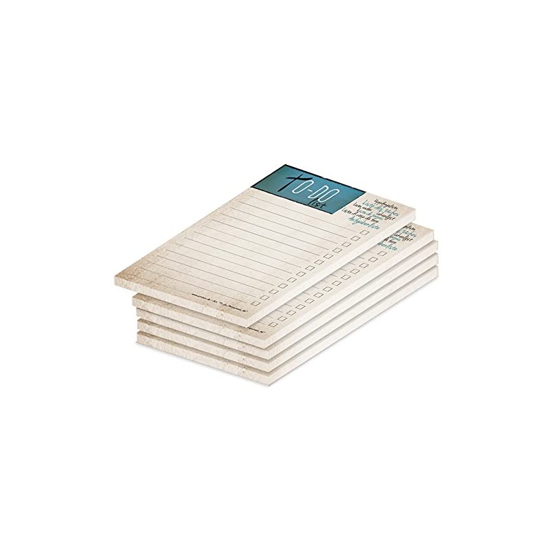 PRICARO A6 Parchment To-Do List (Pack of 5)
