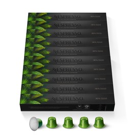 NESPRESSO Original Rio de Janeiro Arabica Coffee with Dark Roast Ideal for Ristretto & Espresso Compatible with Original Capsule Machines 100 Coffee Capsules