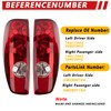 GuiTT Tail Light Assembly Compatible With 2004-2012 Chevy Colorado GMC