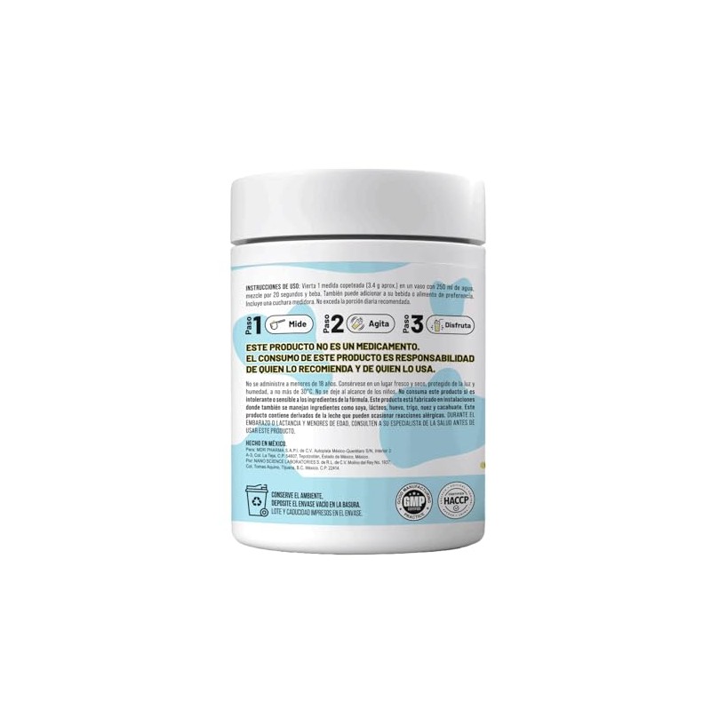 Calostro Bovino 102 g, Suplemento Nutricional con Inmunoglobulinas, Lactoferrina y
