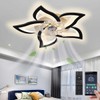 LENIVER 30" Ceiling Fan with Lights Remote Control, Modern Low