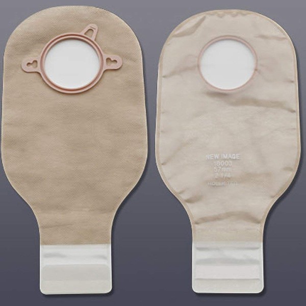Ostomy Pouch New Image 2 3/4" Two-Piece System 12" Length Drainable #18004