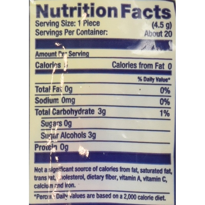 Dubble Bubble Sugar Free Gum - 3.25 oz
