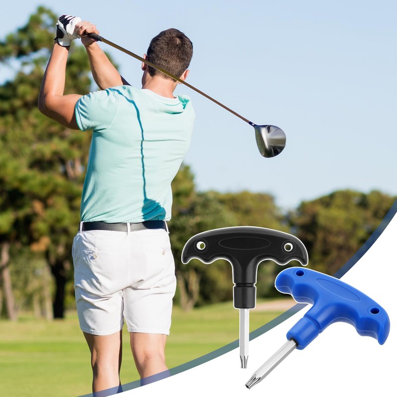 2 Pcs Golf Club Wrenches Tools Golf Torque Wrench Golf