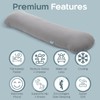 SleepCloud Weighted Body Pillow 6.5lbs - Weighted Pillow for Deeper