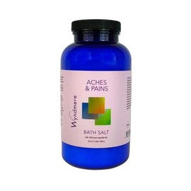 Aches & Pains Bath Salts for Soothing Sore Muscles - Made with 100% Pure Essential Oils and European Sea Salt - 24oz Bath Soak