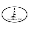 CafePress Bodie Lighthouse Oval Sticker Oval Car Bumper Sticker
