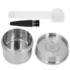 Stainless Steel Reusable Coffee Filter Capsule Set Coffee Maker Parts