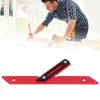 45 Degrees 135 Degrees Woodworking Measuring Ruler Aluminum Alloy Carpenter