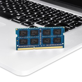 8GB Kit (2x4GB) DDR3 1333MHz PC3 10600S 4GB SODIMM 204-Pin Non-ECC 1.5V CL9 2Rx8 Dual Rank Notebook Memory