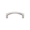 Top Knobs M1703 Nouveau Collection 3" Griggs Pull, Brushed Satin Nickel
