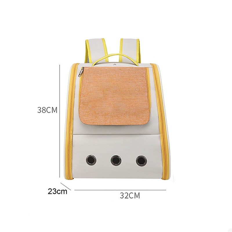 Cat Carrying Backpack Breathable Large Window Portable Pet Travel Carrier