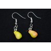 Miniblings 3D Pear Earrings Hanging Fruit Pear Food Kawaii Children's