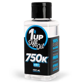 1UP Racing 110750 - Pure Silicone Diff Oil, 100ml, 750K CST
