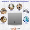 Stardrix Paper Towel Dispenser Wall Mount, Brushed Stainless Steel Commercial