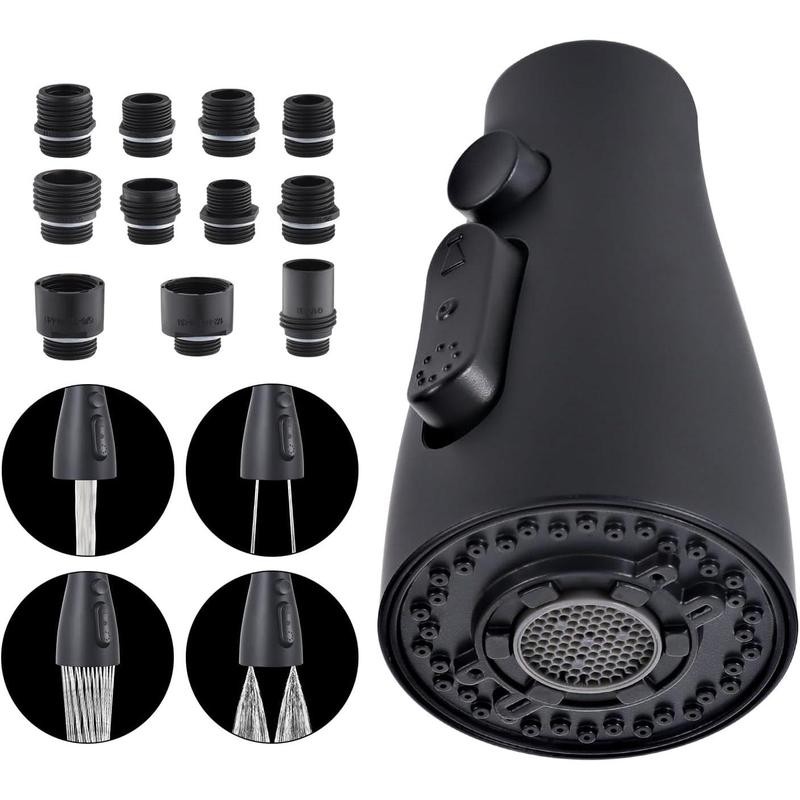 Kitchen Sink Faucet Replacement Parts - 4 Function Nozzles with