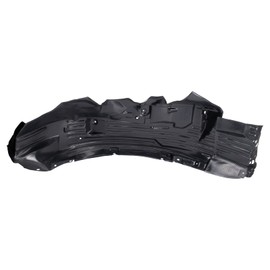 TRQ Front Left Inner Fender Liner Black Drivers Side Compatible with 2008-2012 Nissan Pathfinder NI1248145 NI1250129