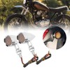 2Pcs Motorcycle Turn Signal Lamp Brake Light Vintage Grille Modification