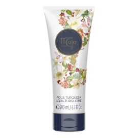 Maja Crema Líquida Perfumada Aqua Turquesa 200ml