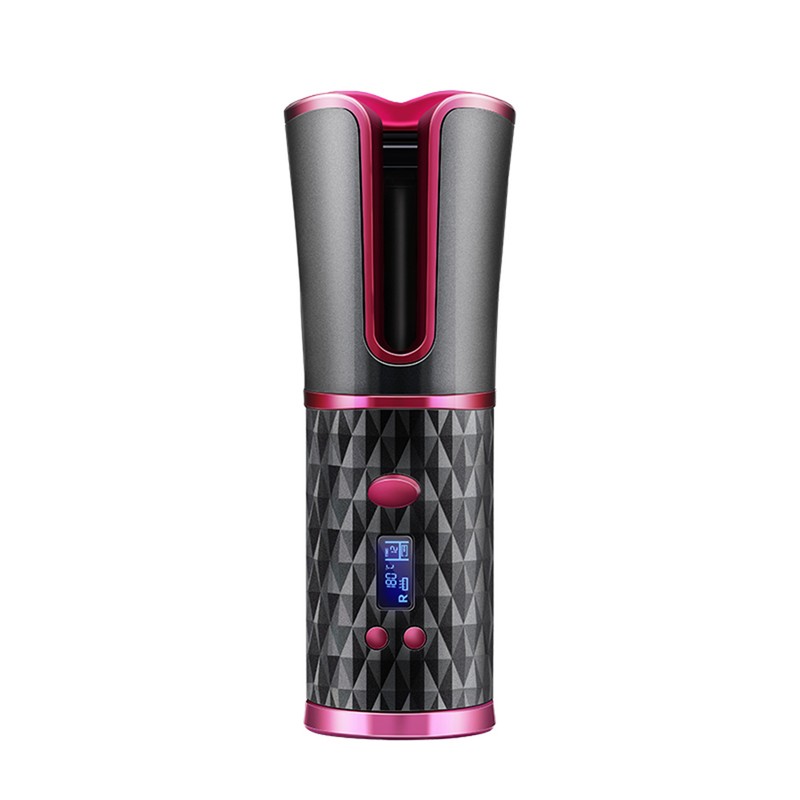 Cordless Auto Rotating Hair Curler USB Charging Hair Waver Curling