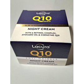 Q10 Renew Anti-Wrinkle Night Cream with Retinol Complex, Avocado Oil, and Coenzyme Q10