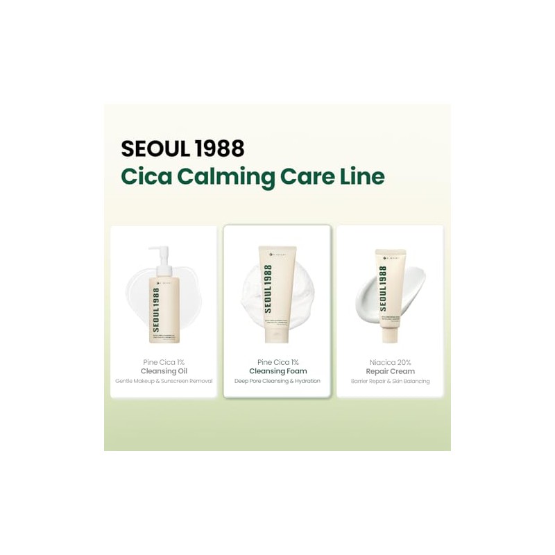 K-SECRET- Espuma limpiadora KSECRET SEOUL 1988: Cica de pino al