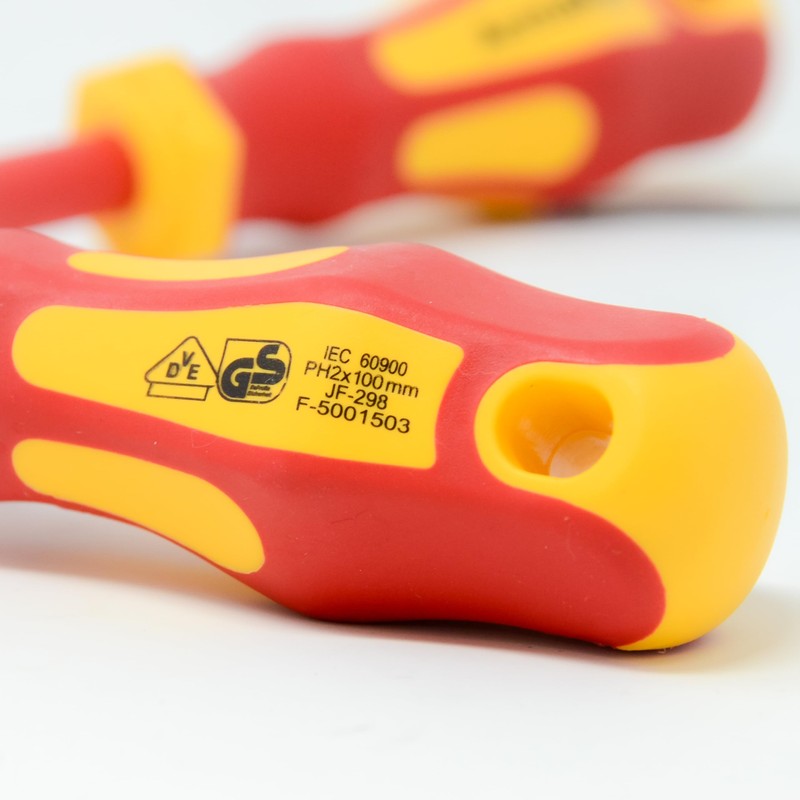ArmaKit VDE Electric Screwdriver Set, 7 Pieces, Insulated, Tested and