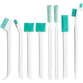 Alnicov 8 Piece Grout Cleaning Brush with Deep Detail, Small Gap Cleaning Tool for Cleaning Grout in Kitchen, Bathroom, Floor, Window, Thermos Cup