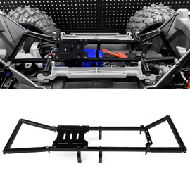 WEFEINO Aluminum RC Battery ESC Mount Plate Fixing Bracket Upgrade Parts for 1/5 Tra-xxas X-MAXX XMAXX RC Car Buggy