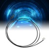 2PCS Fiber Optic Sensor Flat Thin Reflection Optical Fiber Sensor