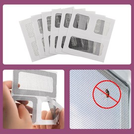 Heuskay Drain Stickers, Floor Drain Sticker, Disposable Shower Drain Hair Catcher, Mesh Sticker, 10mm x 10mm, Style B