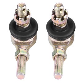 Acouto Rótula de barra de acoplamiento, rótula de 10 mm, barra de acoplamiento izquierda y derecha para 70 90 110 125 150 200 250 ATV Dirt Bike Go Kart ciclomotor