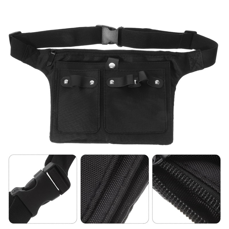 Pouch With Belt Salon Hair Stylist Waist Holder Case Bag
