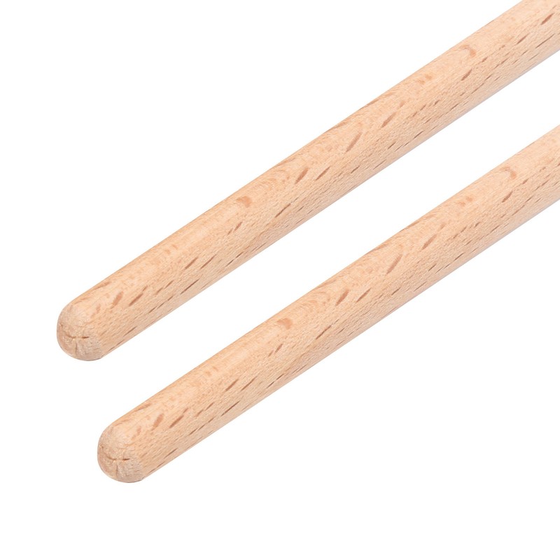 1 Pair Marimba Stick Mallets Beech Handle Xylophone Instrument Accessories