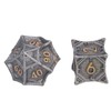Dice Set Eye Catching Lightweight Alloy Dice Set for Playing