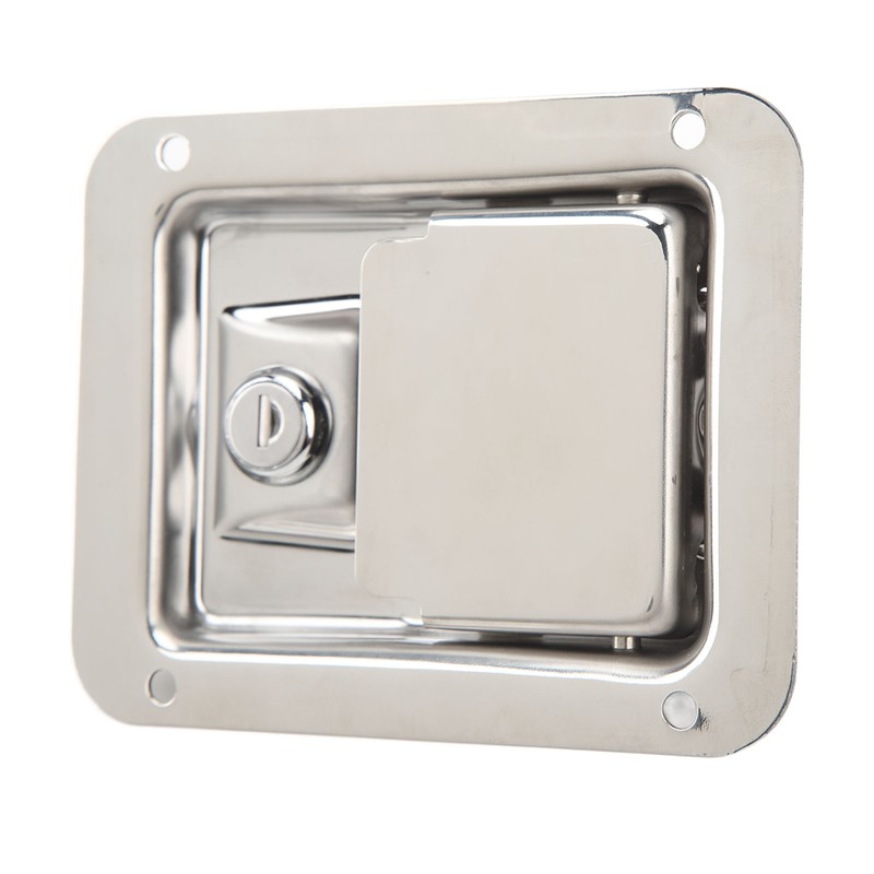 Trailer Door Key Lock Lock Stainless Steel Door Paddle Handle