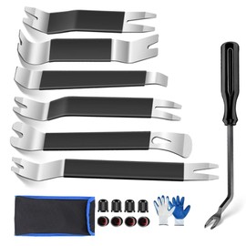 VZU Pack of 18 Car Disassembly Tool, Metal Interior Trim Pry Tool, Special Tool Car, Door Trim Tool for Car Trim, Door Trim, Interior Trim