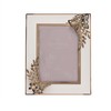 A Sophia® Classic Gold Butterfly Photo Frame 5” x 7”.