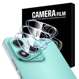 Lemxiee Pack of 3 for Honor 400 Lite Camera Protection Tempered Glass HD Anti-Scratch One-piece Tempered Glass Camera Protective Film