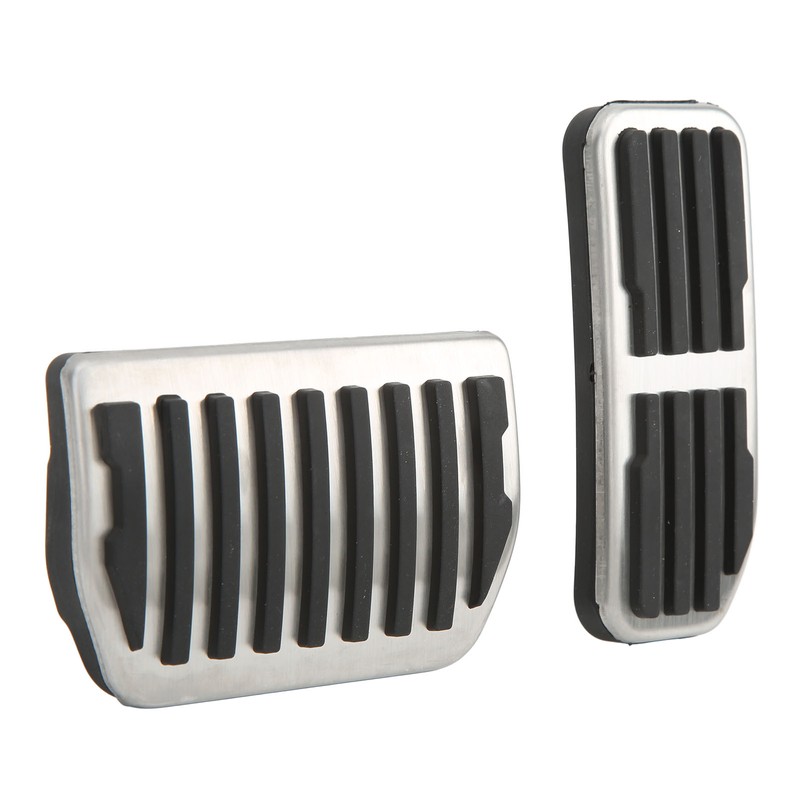 2pcs Car Accelerator Gas Brake Pedal Foot Rest Plate Cover