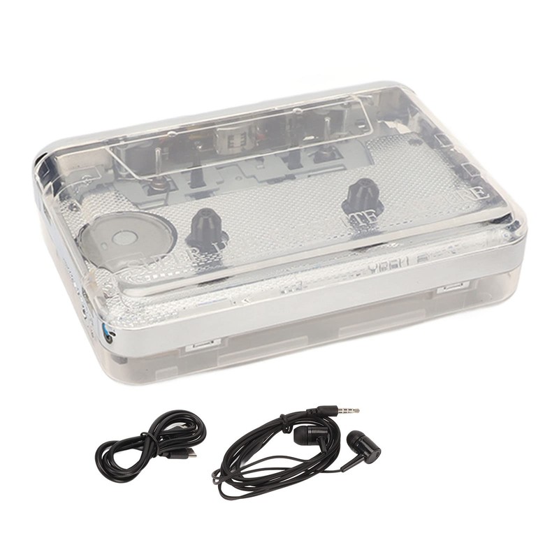 Cassette Tape Player, USB Connection, MP3 Conversion, Stereo Compatible, Recording