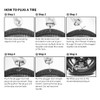Slime 20502-51 Tyre Plug Drill Bit Kit, All Drills Compatable,