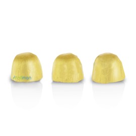 Foilman Confectionery Chocolate/Candy Wrapper Foil sheets DIY Candy and Chocolate Wrapping For All Occasions - Pack of 500 Sheets - 3 x 3 Inch (Matte Gold)