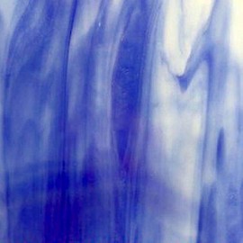 Dark Blue Opal Wissmach Stained Glass Sheet by Sun and Moon Stained Glass