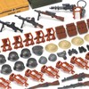 Feleph WW2 Weapons Accessory Pack Military Toy Construction Kit for