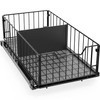 Simple Houseware Pull-Out Cabinet Sliding Basket Organizer, 17.2" D x