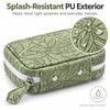 A8 Pill Pouches for Travel, 14 Reusable Pouches, Green Travel