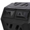 Saturnpower Large Composting Tumbler Dual Chamber Outdoor Garden Rotating Compost