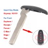 KEYECU 10*PCS For Ford Focus Escape Smart Prox Remote Emergency