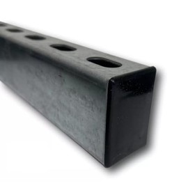 Plastic Safety End Caps for Unistrut Channel/Customize Color and Quantity (PVC 2-7/16 x 1-5/8 inch)